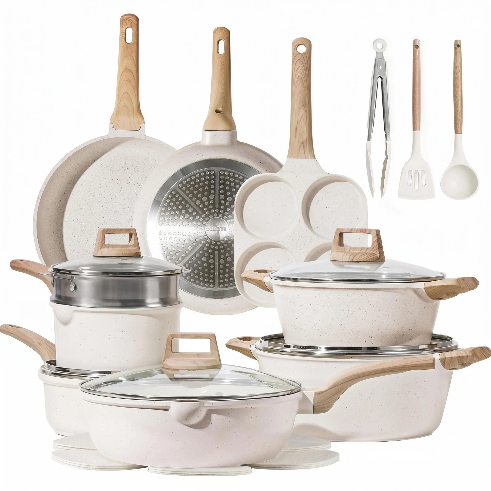 21-piece cookware set