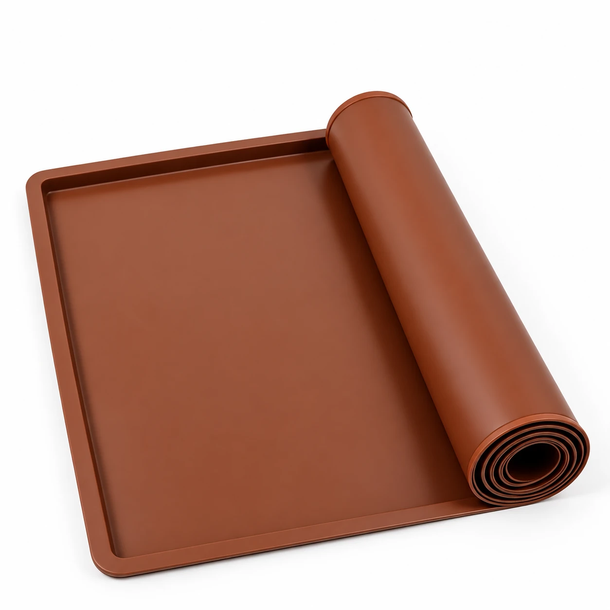 Silicone baking tray