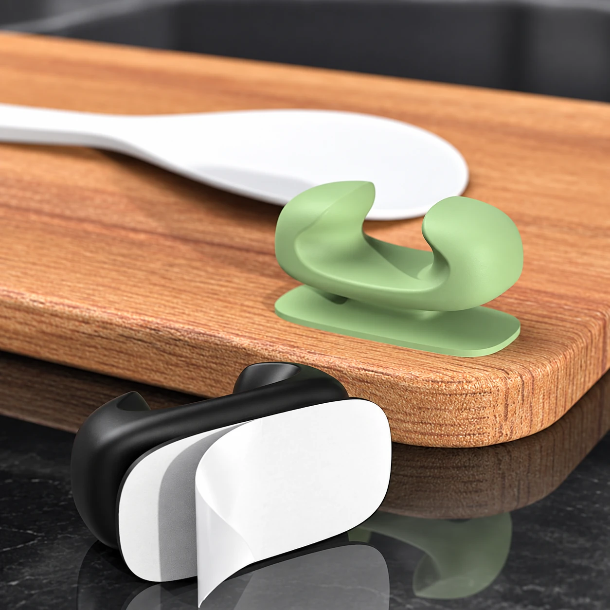 Rice paddle holder